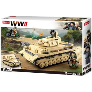 Produkt Sluban WWII M38-B0693 Velký německý tank 2v1