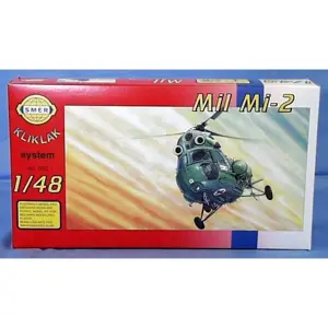 Směr Model helikoptéra VRTULNÍK Mi 2 stavebnice vrtulníku 1:48