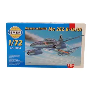 Směr Model Messerschmitt ME 262 B 1a U1 14 7x17,4 cm 1:72