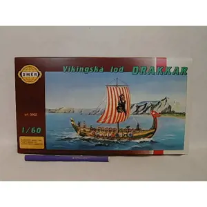 Směr plastikový model loď ke slepení Viking slepovací stavebnice koráb 1:60