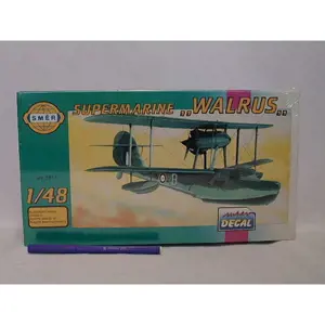 Směr Supermarine Walrus Mk.2 slepovací stavebnice letadlo 1:48