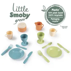 Smoby Kuchyňské nádobí z cukrové třtiny Bio Sugar Cane Kitchen Set