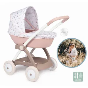 Smoby Pram Natur DAmour Baby Nurse pre 42 cm