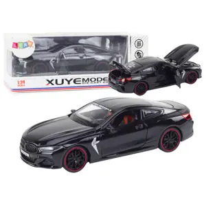 Produkt Sportovní auto kovové černé 1:24