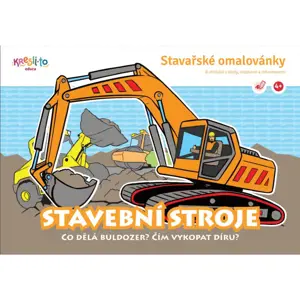 Produkt Stavařské omalovánky - Stavební stroje