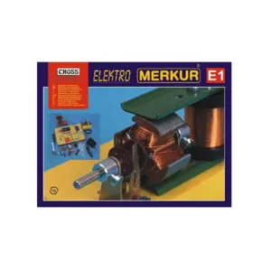 Produkt Stavebnice MERKUR E1 elektřina, magnetizmus v krabici 36x28x8cm