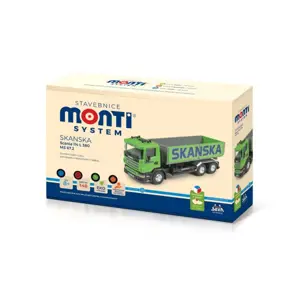 Produkt Stavebnice Monti System MS 67,2 Skanska Scania 114 L 1:48 v krabici 31,5x16x6,5cm