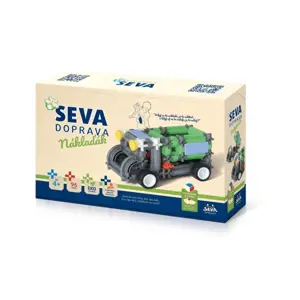 Produkt Stavebnice SEVA DOPRAVA Náklaďák plast 96 dílků v krabici 22x15x6cm