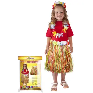 Produkt Sukně Hawaii dětská, barevná, 45 cm