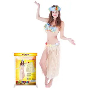 Produkt sukně Hawaii dospělá 72 cm přírodní