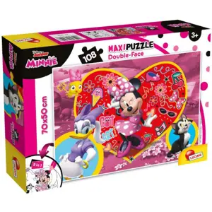 Supermaxi Oboustranné puzzle 108 ks Minnie