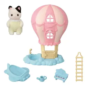 Sylvanian Families Dětský domeček s balónky a figurkou