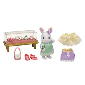 Sylvanian Families Město bílý králík se šperky a drahokamy