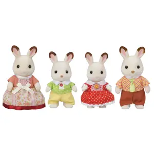 Sylvanian Families Rodina "chocolate" králíků nová