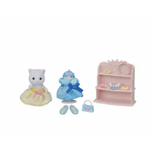 Sylvanian Families Šaty a ozdoby pro princezny s kotětem