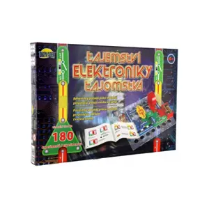 Produkt Tajemství elektroniky 180 experimentů na baterie v krabici 42x28,5x4cm od 6 let