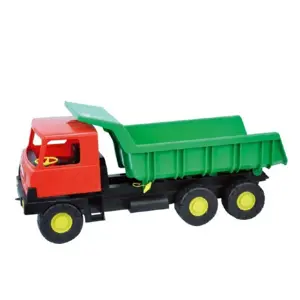 Teddies Auto Tatra 815 korba zelená kabina červená plast 75 cm