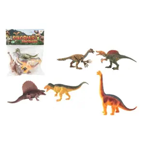 Teddies Dinosaurus plast 16-18cm 5ks v sáčku