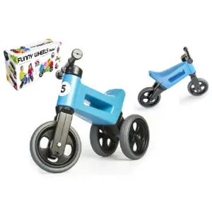 Teddies FUNNY WHEELS modré 2v1 28/31cm