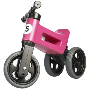 Produkt Teddies Funny Wheels Sport 2v1 růžové s gumovými koly