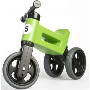 Teddies FUNNY WHEELS zelené 2v1 28/31cm