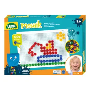 Produkt Teddies Mozaika klobouček 1,5cm hladký 120 ks