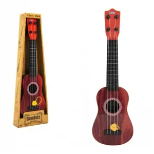 Teddies Ukulele/kytara plast 43cm s trsátkem