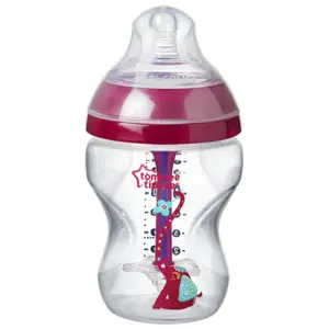 Tommee Tippee kojenecká láhev Advanced AntiColic vínová 260ml