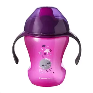 Tommee Tippee Netekoucí hrnek Explora Easy Drink růžový 230ml