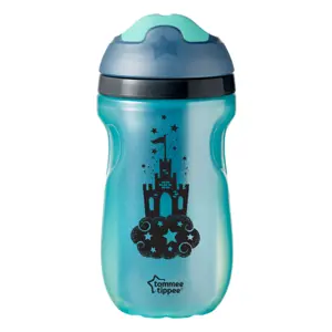 Tommee Tippee netekoucí termo kelímek trénovací 260 ml modrý