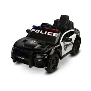 Toyz policejní vozidlo Dodge na baterie černá