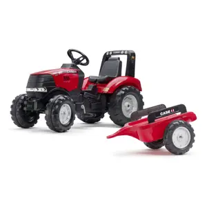 Traktor šlapací Case IH s valníkem