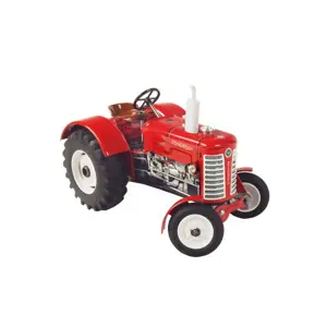 Produkt Traktor Zetor 50 Super červený na klíček kov 15cm 1:25 v krabičce Kovap