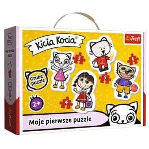 Produkt Trefl Baby 3 4 5 a Kocia Kicia 36088 6 dílků