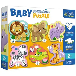 Produkt TREFL Baby Safari 6v1 2-6 dílků