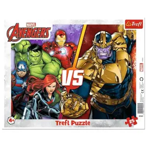 TREFL Nepřemožitelný tým Avengers 25 dílků