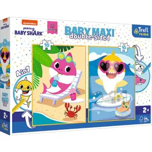 Produkt TREFL Oboustranné Baby Shark BABY MAXI 2x10 dílků