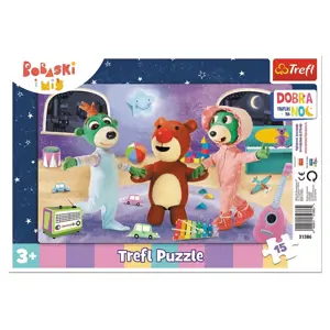 Trefl | Puzzle 15 ks Dobrou noc - čas na spaní