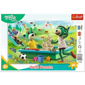 Trefl | Puzzle 15 ks - zábava od rána