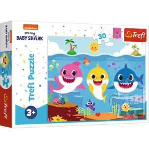 Produkt Trefl: Puzzle 30 ks - Baby Shark Podvodní svět žraloků