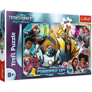 Trefl: Puzzle 300 dílků. - Ve světě Transformers