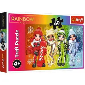 Produkt TREFL Rainbow High: Veselé panenky 60 dílků