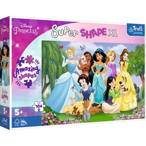 Produkt TREFL Super Shape XL Disney princezny: V zahradě 104 dílků