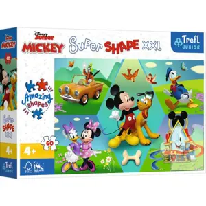 Produkt TREFL Super Shape XXL Mickey Mouse: Zábava 60 dílků