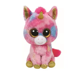 TY BEANIE BOOS FANTASIA - Barevný jednorožec 24cm