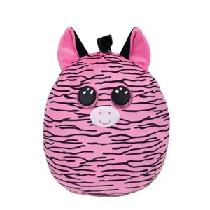 Produkt TY Squish-a-Boos maskot růžový zebra polštář - ZOEY, 22 cm