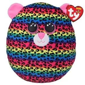 TY Squish DOTTY - vícebarevný leopard 30cm