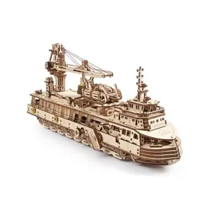 Produkt UGEARS 3D puzzle Výzkumný parník 575 ks