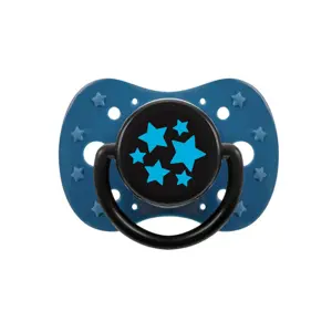 Produkt Uklidňující silikonový dudlík 12m+ Akuku modré hvězdičky