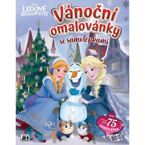 Produkt Vánoční omalovánky se samolepkami Ledové království